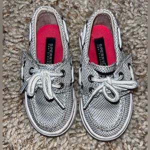 Baby girls Sperry’s size 5